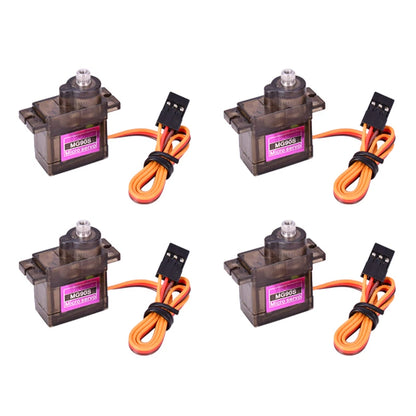 Servo Digital MG90S (9g, Engranaje Metálico) para RC Helicóptero/Avión/Bote/Auto/Robot (1/4/10 Unidades)