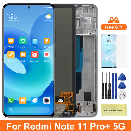 Pantalla LCD con Digitalizador Táctil para Xiaomi Redmi Note 11 Pro+ 5G China (21091116UG/UC)