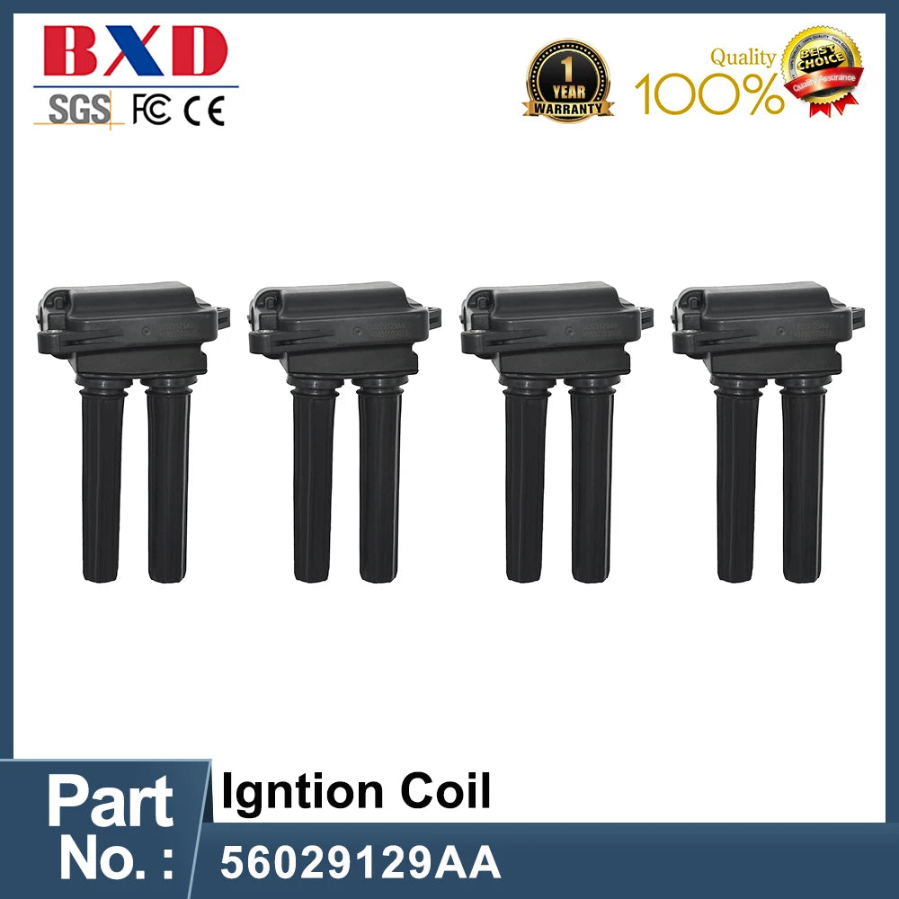Bobina Encendido 56029129AA / UF-504 para Chrysler/Dodge/Jeep (300, Aspen, Magnum, Ram 1500, etc.) - Lote 1/4/8 Piezas