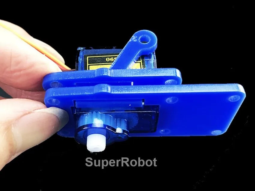 Kit Garra Brazo Robot Manipulador Mecánico Acrílico 4-DOF (Desarmado, para SG90/MG90S) Arduino STEAM