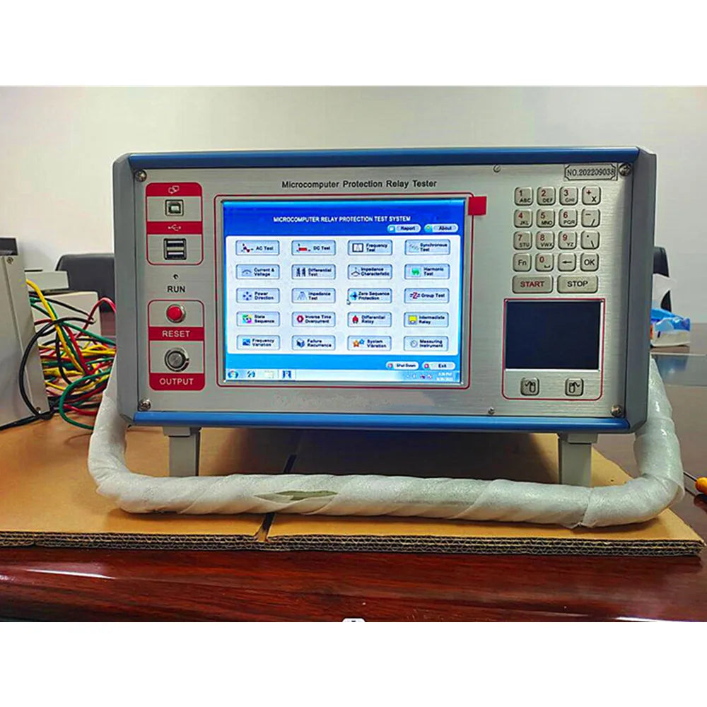 Kit Tester Protección Relés Trifásico Microcomputarizado - Calibrador Inyección Corriente