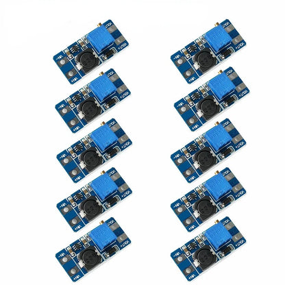 Lote 10 Pcs Mini Convertidor Buck DC-DC MINI360 + Módulo Boost MT3608 DC-DC Ajustable
