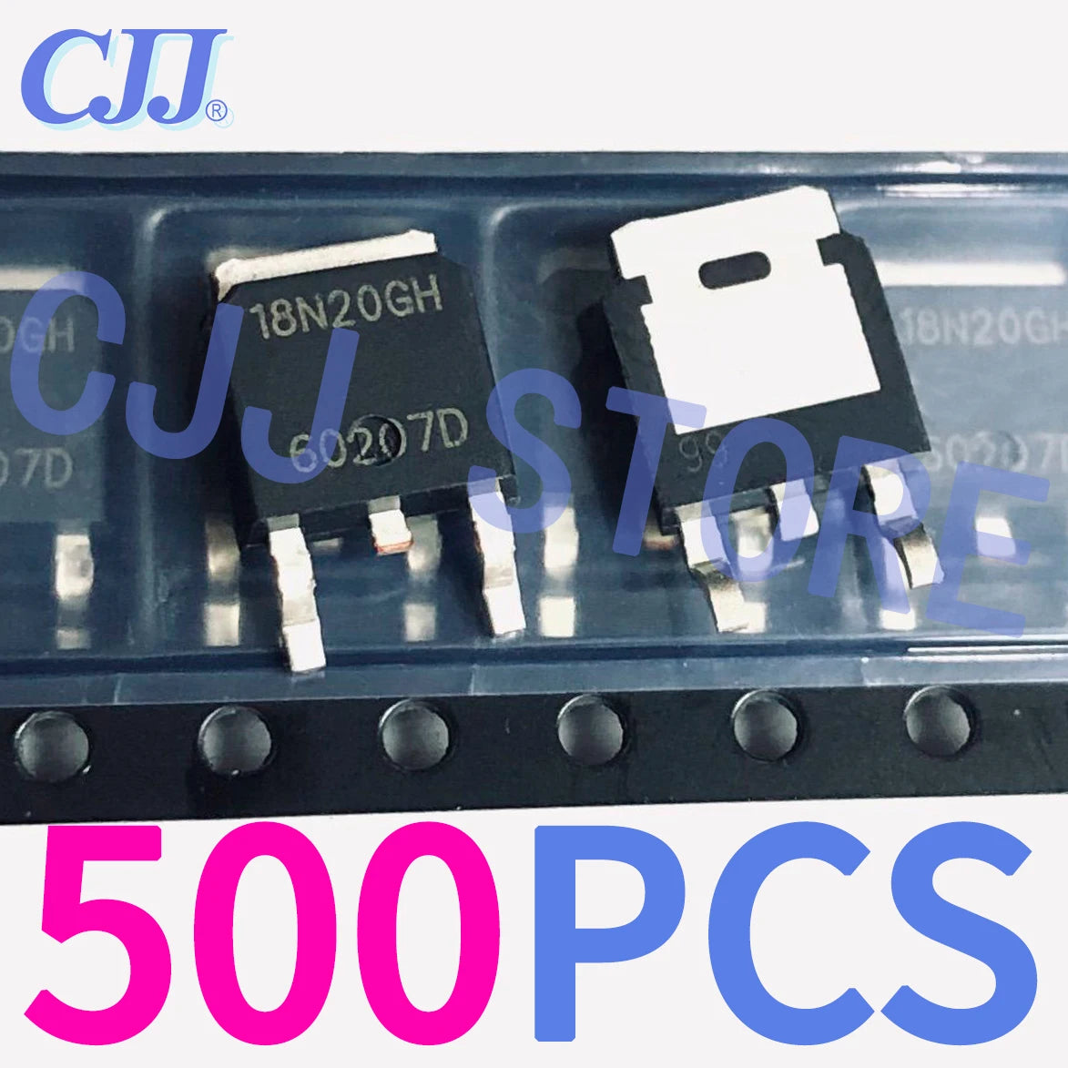 MOSFET N-Channel AP18N20GH (Marcado 18N20GH) SMD TO-252 - Lote 1-500 Piezas