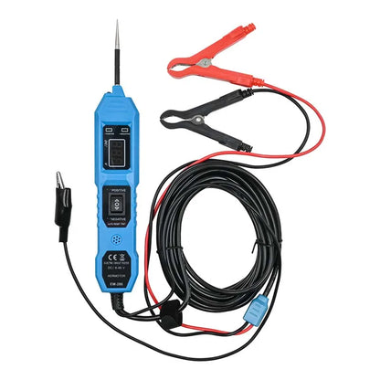 Tester Circuito Eléctrico Aermotor (6V-48V DC) con Display LED y Luz - Herramienta Diagnóstico Sistema Eléctrico Auto