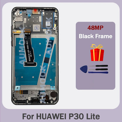 OEM LCD For HUAWEI P30 Lite Display LCD Screen Digitizer Assembly Replace For HUAWEI P30 Lite Nova 4e MAR-LX1A LX2 LX3A Screen