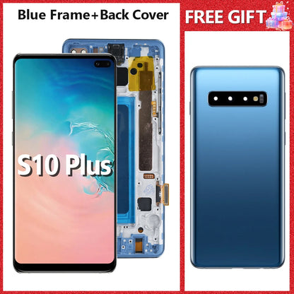 Pantalla S10plus 100% probada para Samsung S10 Plus, pantalla LCD S10 + para G975 Sm-g975f/ds G975u G975w