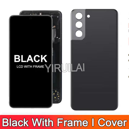 Pantalla Amoled S21 Plus, para Samsung Galaxy S21 Plus pantalla LCD G996B G996B/DS G996U digitalizador táctil reemplazar montaje con marco