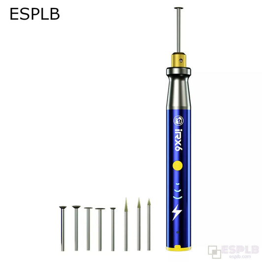 Original Mechanic IRX6 Mini IC Pen Grinder Carving PCB Rework Trace Repair Electric Grinding Engraving Pen for Phone Chip