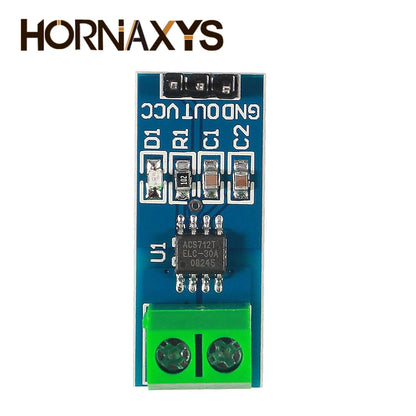 Módulo Sensor Corriente Hall ACS712 (Rango 5A/20A/30A) para Arduino DIY Kit Electrónico (5/10 Unidades)