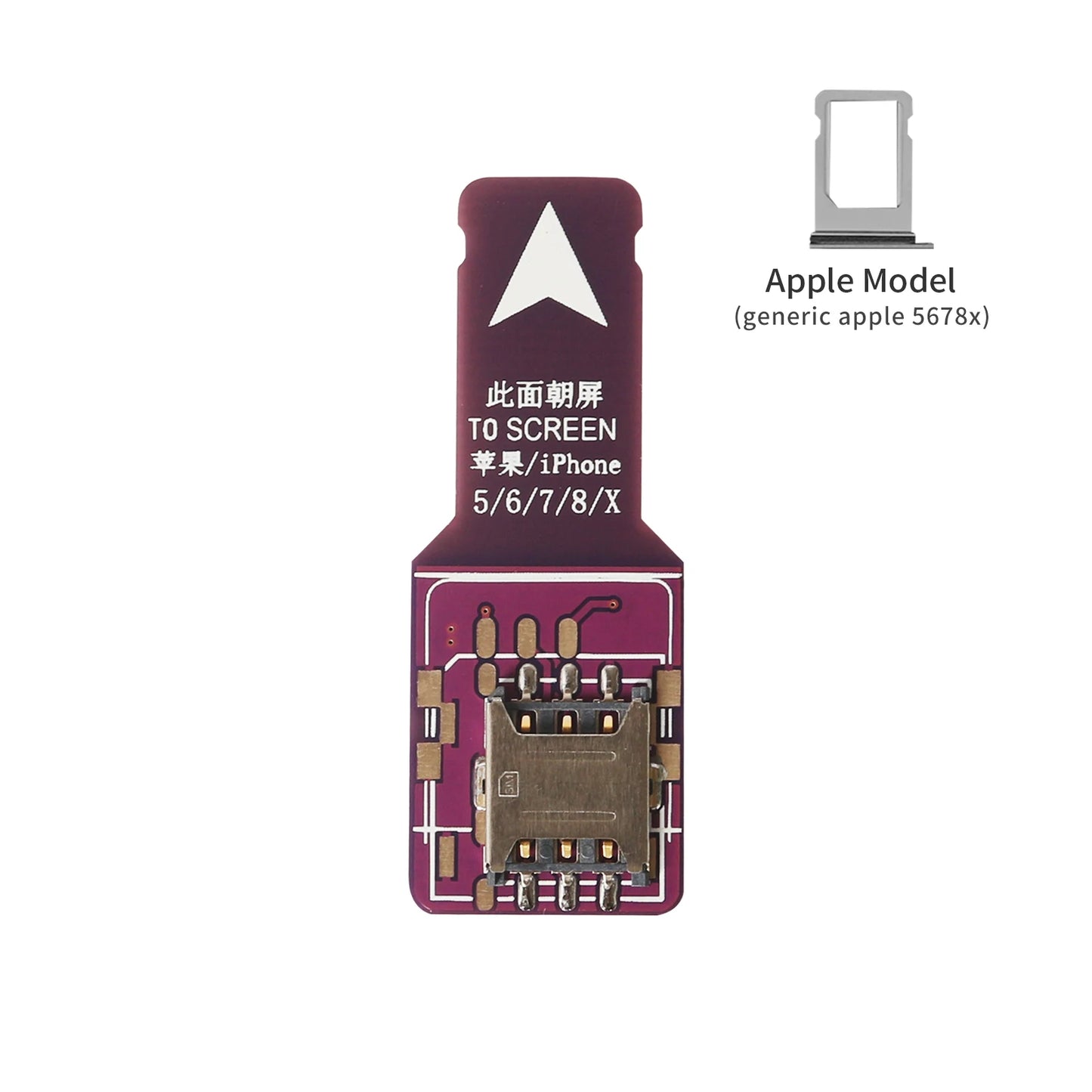 Tarjeta Universal Test Señal IP para iPhone/Android (Samsung/Xiaomi/Huawei) - Herramienta Prueba SIM