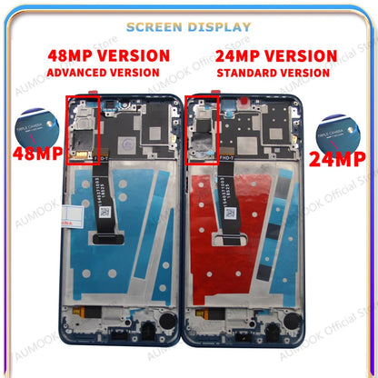 IPS LCD Screen For Huawei P30 Lite LCD Display Touch Screen Digitizer Assembly For Huawei Nova 4e Display Screen Replace Parts