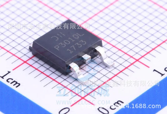 MOSFET Canal-P DMP3010LK3-13 SMD TO-252 30V 27A - Lote 5 Piezas