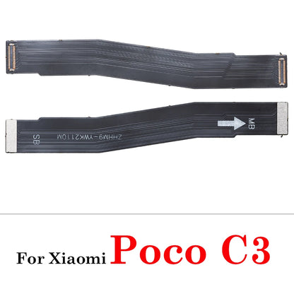 LCD Display Main Motherboard Connector USB Charge Board Ribbon Flex Cable For Xiaomi Poco F1 F2 F3 X2 X3 X4 M4 Pro NFC C3 4G 5G