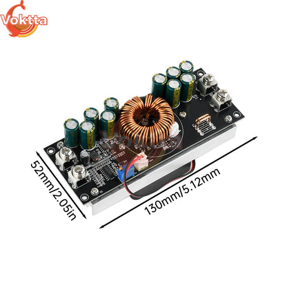 Módulo Convertidor Buck DC-DC 1500W 50A / 1200W 30A Step-Down 15V-90V a 2.5V-72V Regulador Voltaje