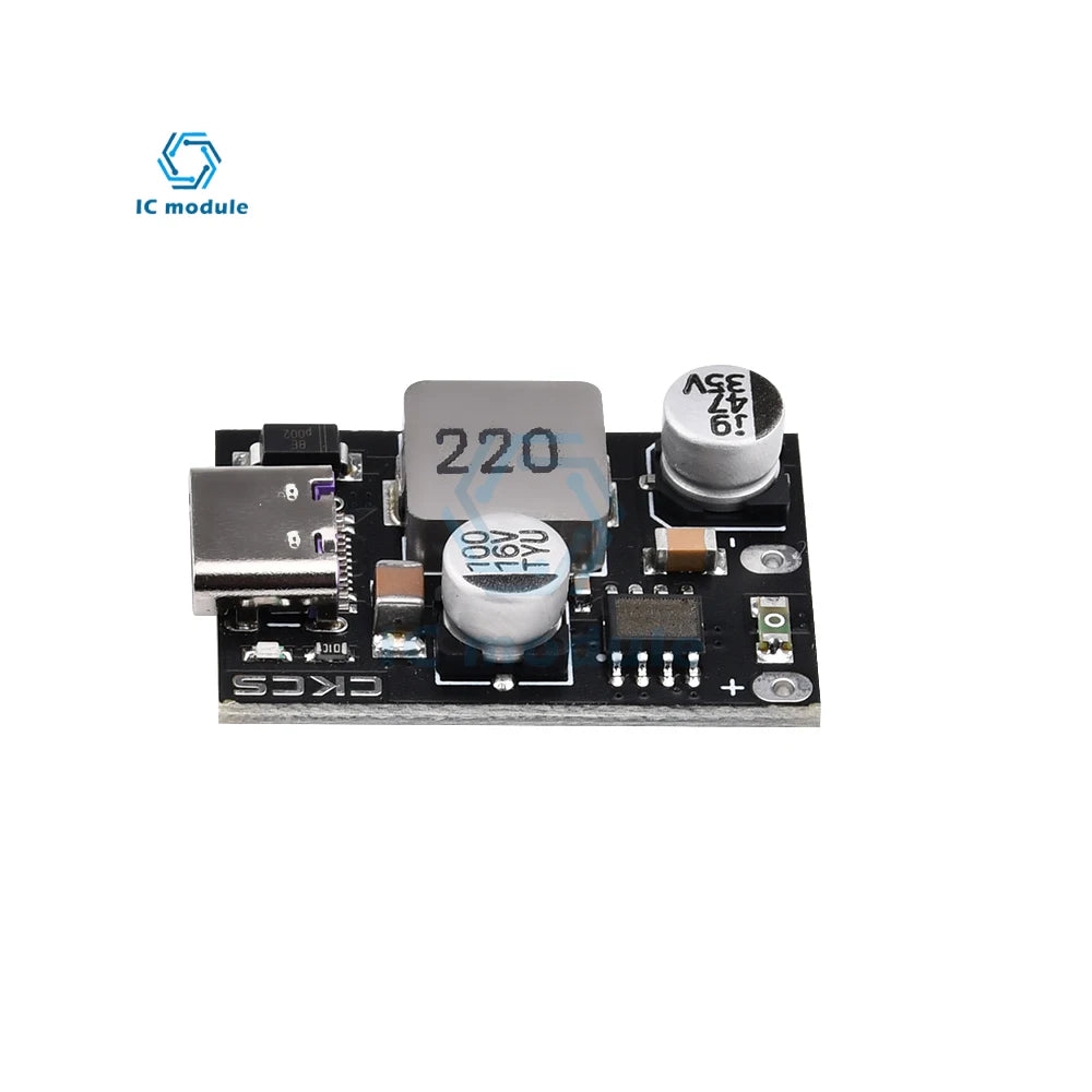 Módulo Carga Rápida CKCS 30W USB-C Soporta PD3.0/PPS/QC3.0