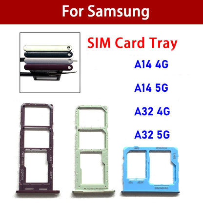 Bandeja Doble SIM (Micro/Nano) para Samsung A14 (4G/5G)/A32 5G - Adaptador Slot Chip Holder