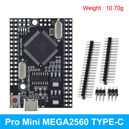 Placa Desarrollo TZT Mega2560 (ATMEGA16U2 / Pro Mini / WiFi R3 ATmega2560 CH340G) compatible Arduino Mega R3 / ESP8266