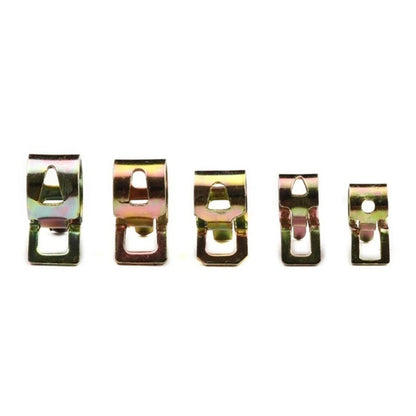 Kit Abrazaderas Resorte para Manguera Vacío/Silicona/Combustible (6/7/8/9/10mm) Automotriz (80 Piezas)