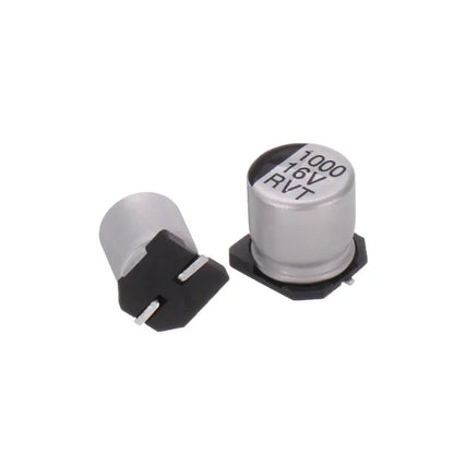 Kit Surtido Capacitor Electrolítico Aluminio SMD (1uF-1000uF, 6.3V-50V, 24 Valores) - Pack 400 Piezas