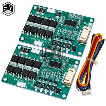 4S 3.2V/3.7V 18650 20A Lifepo4 Battery Balanced BMS board with balanced With cable