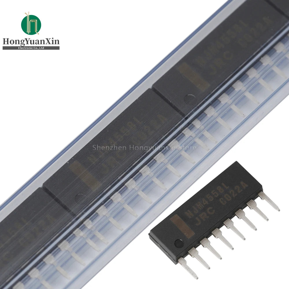 Amplificador Operacional Dual NJM4558L (JRC4558 / 4558L) ZIP-8 Original