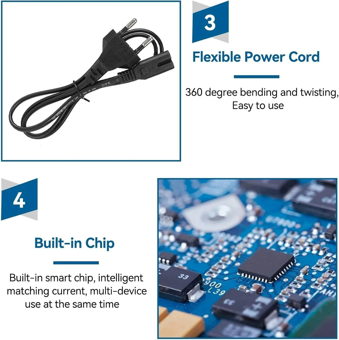 Estación Carga USB Escritorio 12 Puertos Hub Múltiple Adaptador para Teléfono Móvil/Dispositivos USB