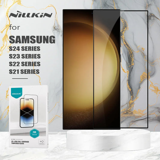 Protector Pantalla Cristal Templado CP+ PRO para Samsung Galaxy S20 FE/S21/S22/S23/S24 Ultra/Plus (Nillkin) (Nota: Mantuve marca por si es relevante)