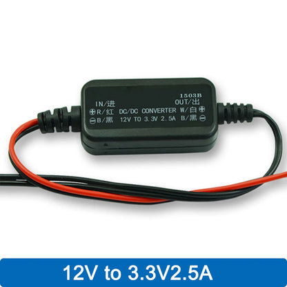 Módulo Convertidor Buck DC 12V a 3.3V/4.2V/5V/6V/7.5V/9V Step-Down No Aislado con Protección