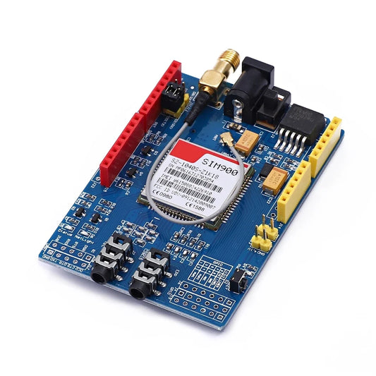 Placa Desarrollo Módulo SIM900 (4 Frecuencias, GSM/GPRS/SMS) Datos Inalámbricos (Superior a TC35i)