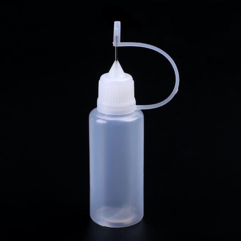 Precision Tip Applicator Bottle Translucent Glue Bottle for Alcohol Ink Craft