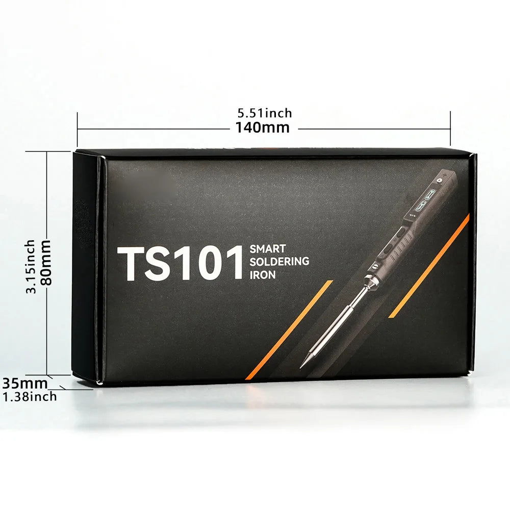 Original TS101 Soldering Iron Electric 65W Temperature Adjustable Programming TS100 Soldering Iron New Upgrade