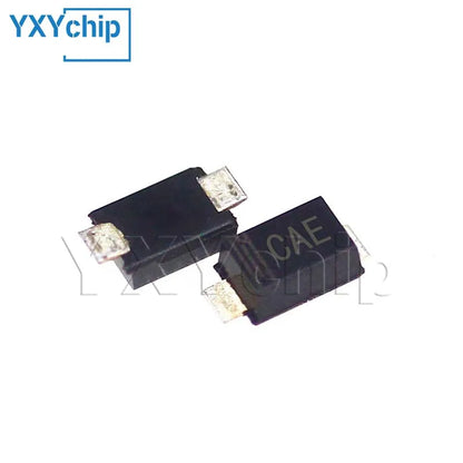 Diodo TVS Bidireccional SMD SMF - Varios Voltajes (5.0CA a 12CA) SOD-123F - Lote 50 Piezas