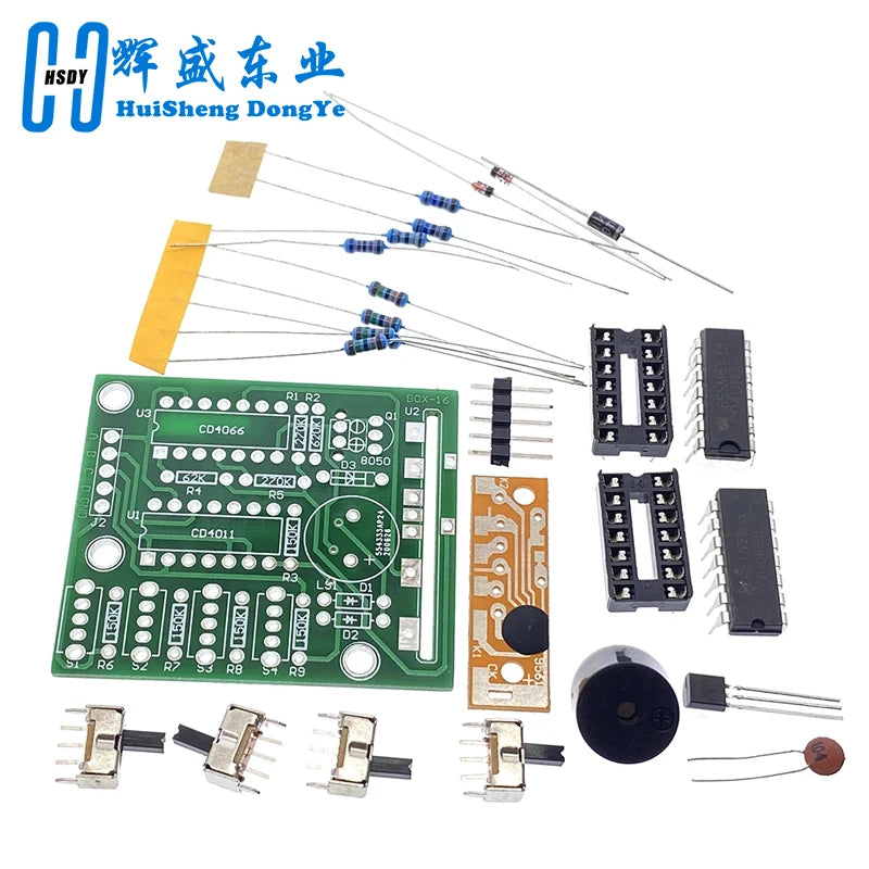 Kit DIY Módulo Electrónico Caja Musical 16 Tonos (BOX-16) para Práctica Soldadura Arduino