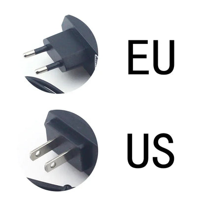 Adaptador Fuente Alimentación Universal AC 110-240V a DC 3V/5V/6V/9V/12V/15V/24V (0.5A-8A) Cargador Enchufe EU/US para Tira LED