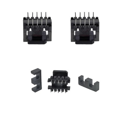 Núcleo Ferrita EE25/EE28/EE30 PC40 con Bobina Vertical (6 a 12 Pines)