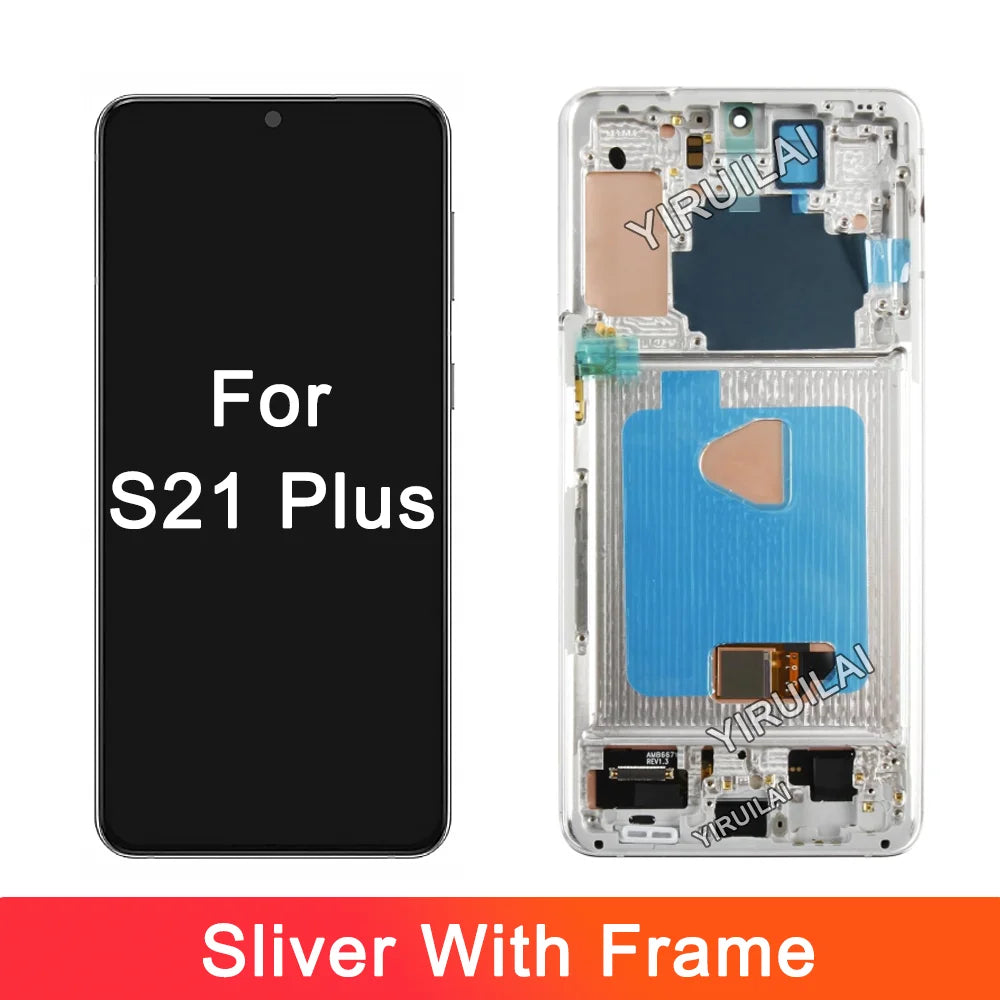Pantalla OLED 6.67'' con Marco para Samsung Galaxy S21 Plus 5G (Digitalizador Táctil)