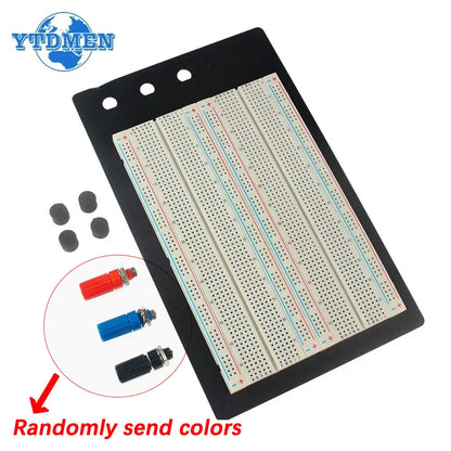 Breadboard Jumper Wire Dupont Line Kit MB102 ZY-204 400 Tie Points Solderless PCB Breadboard DIY Mini Test Protoboard Kits
