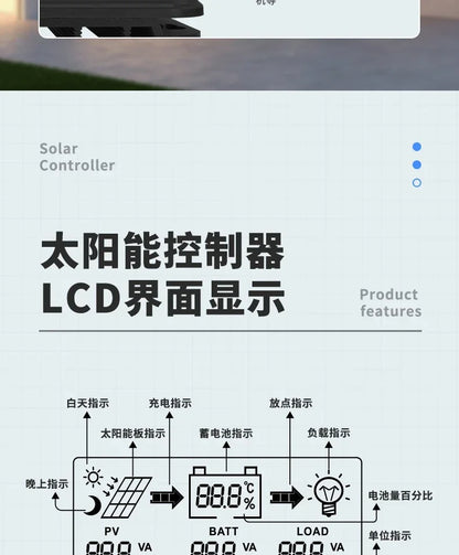 MPPT Solar Charge Controller 12V 24V Auto WiFi Solar Panel Regulator 60A 50A 40A 30A 20A 10A Dual USB LCD Display Controller