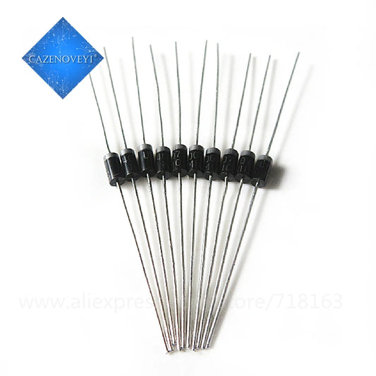 Diodo THT DO-41 - Varios Tipos (1N5817/19, 1N400x, FRxxx, etc.) - Lote 50 Piezas