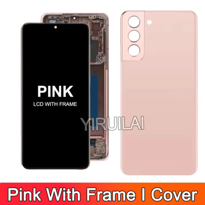 Pantalla Amoled S21 Plus, para Samsung Galaxy S21 Plus pantalla LCD G996B G996B/DS G996U digitalizador táctil reemplazar montaje con marco