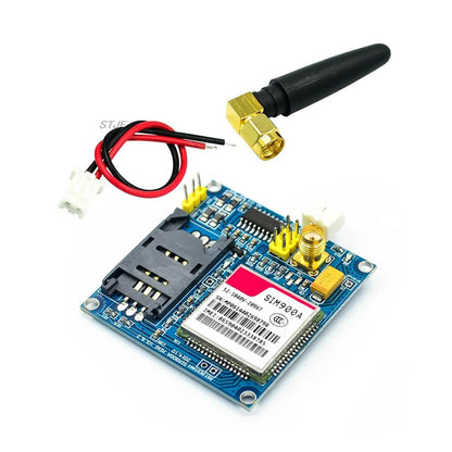 Kit Placa Módulo Transmisión Datos Inalámbrica GSM/GPRS SIM900A / SIM900 Mini V4.0 con Antena