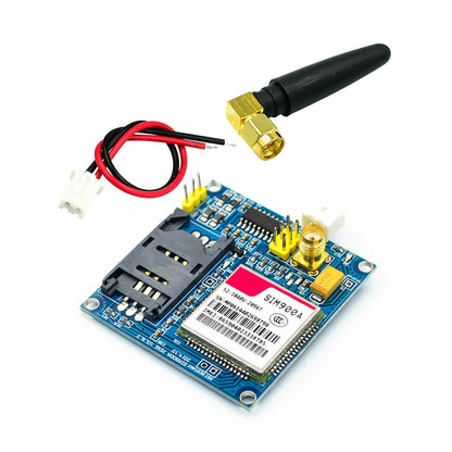 Kit Módulo Extensión Inalámbrica GSM/GPRS SIM900A V4.0 con Antena Probada (1 Unidad)