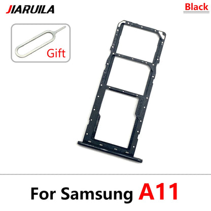 Bandeja Porta Doble Tarjeta SIM / SD (Repuesto con Pin) para Samsung Galaxy A01 Core / A02 / A11