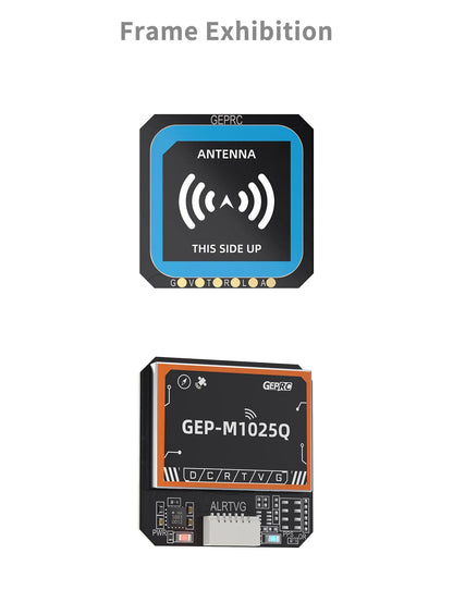 Módulo GPS GEPRC Serie GEP-M1025 (M1025/Q/DQ/MQ/I/DI/MI) para Drones
