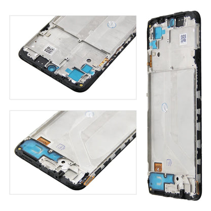 6.43"AMOLED Display For Xiaomi Note 10 4G LCD Display Touch Screen Digitizer Assembly For Redmi Note 10S M2101K7AI M2101K7BG
