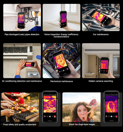 Celular Rugged Ulefone Armor 27T Pro 5G con Cámara Térmica FLIR® - 10600mAh, Android 14, 24GB/256GB, NFC