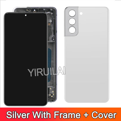 Pantalla LCD Probada con Marco para Samsung Galaxy S21 5G (Digitalizador Táctil)
