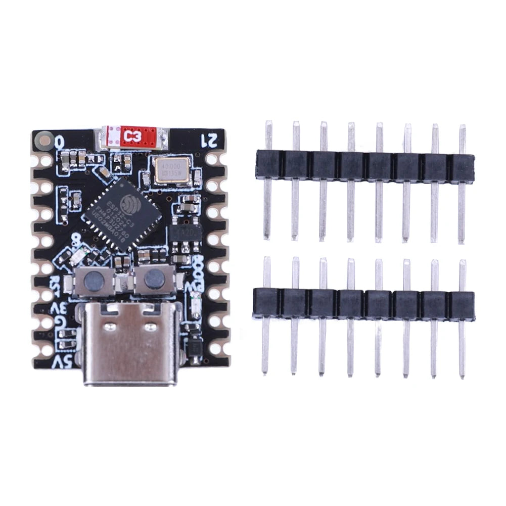 Placa Desarrollo ESP32-C3 SuperMini WiFi Bluetooth compatible IoT Core Board para Arduino (1-10 Unidades)