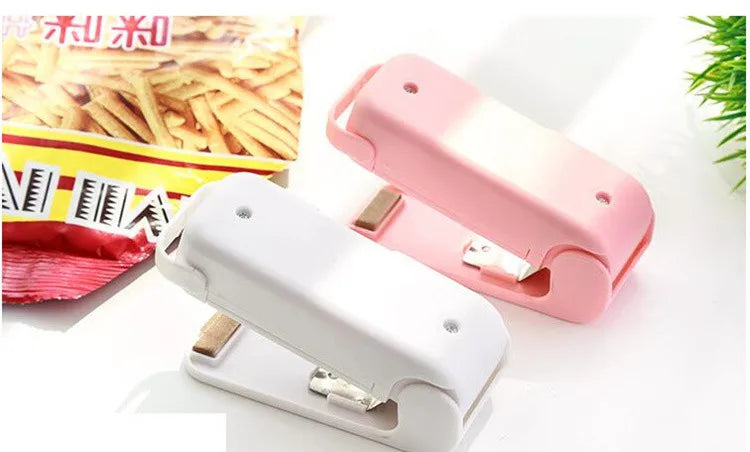 Mini Selladora Térmica Portátil para Bolsas Plásticas de Alimentos (Cierre Paquetes)