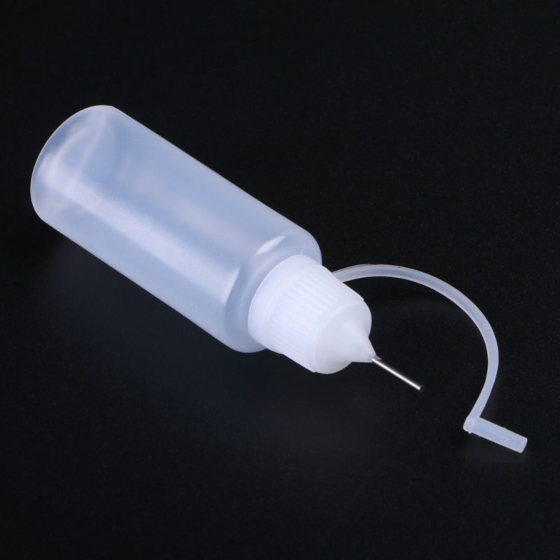 Precision Tip Applicator Bottle Translucent Glue Bottle for Alcohol Ink Craft